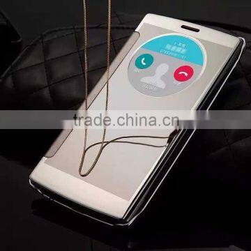 Electroplating Mirror Screen Flip Leather Case for LG G5 photo-2