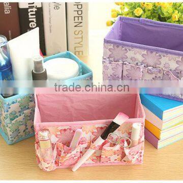 Cosmetic bag jewelry storage box organizer bag