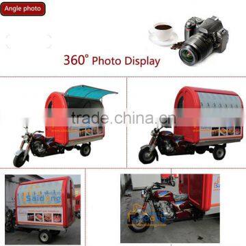 Mobile Motorcycle Food Cart/Commercial Gas Food Cart/Motorcycle Food Truck