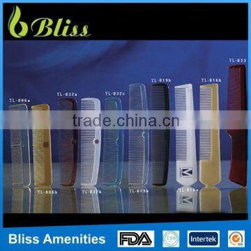 N162 Best Selling Whippy Plastic Hair Styling Hotel Comb With Color photo-2