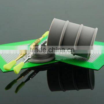 Microsmoke Wholesale Rex Vaporizer Silicone Container 10ml Silicone Container for Wax/oil photo-3