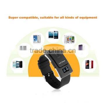 Bluetooth Headset Smart Watch Bracelet DLB-808 Separate Design Earphone Call Reminder/Redial/Music Play for Android/ios Smartpho photo-4