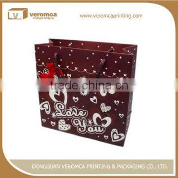 Fancy style christmas candy bag
high quality christmas paper bag