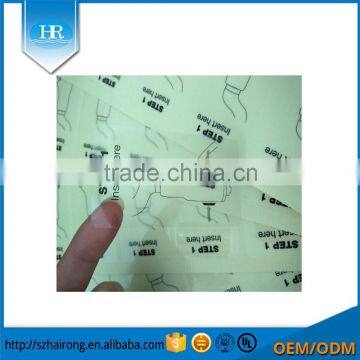 PE HD Cycle Transparent Sticker photo-5