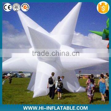 glamour event stage decoration inflatable star with the LED lights for party,event,stage