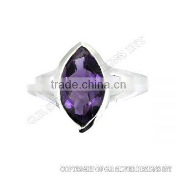 amethyst anniversary ring,gemstone antique ring,sterling silver ring designers,wholesale fashion jewelry ring