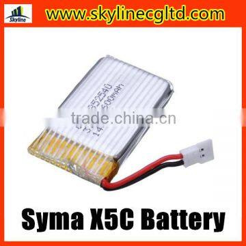 600mAh Syma X5C drone battery,also suitable for JJRC H5C CX-30w