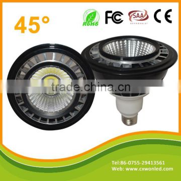 Hot sales par38 led lights 45 degree beam angle 20w e27 cob led par light for sale