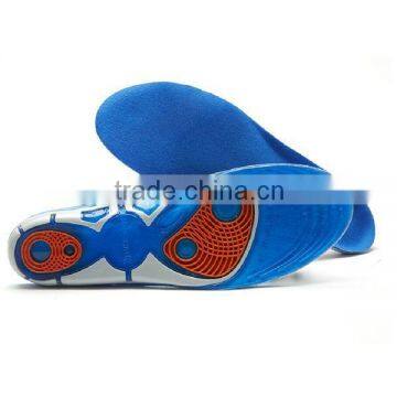 Full Length Silicone Gel Insoles Medical Metatarsal Pad Silicone Massaging Insoles KS 1094