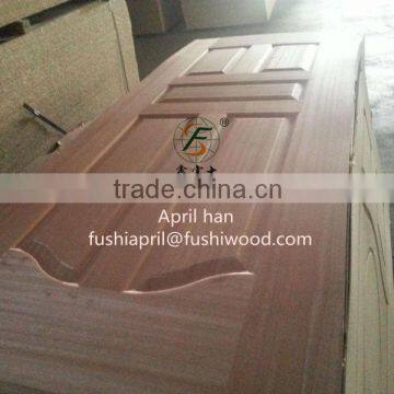 molded door skin MDF/HDF 1050*2100*4.5mm for Trukey