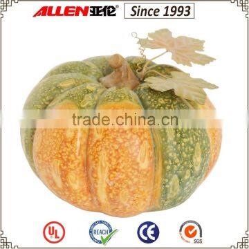 8.7 inch polyresin Thanksgiving pumpkin,Thanksgiving tabletop decorations