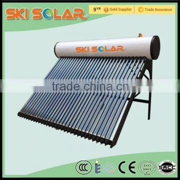 solar energy: Integrated & Pressurized solar water heater with Porcelain Enamel inner tank