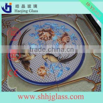 3D tempered Decoration Glass