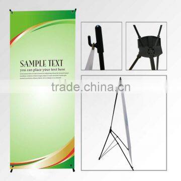 Outdoor Street Trade Show Advertising X Standing Banner