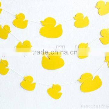 wholesale !!yellow wedding birthday deorations paper garland