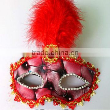 fashion beautiful mask party with feather for halloween MK-1021