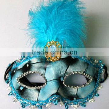 fashion beautiful mask party with feather for halloween MK-1018