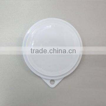 personalized can covers/plastic food tin lids/plastic lids for cans