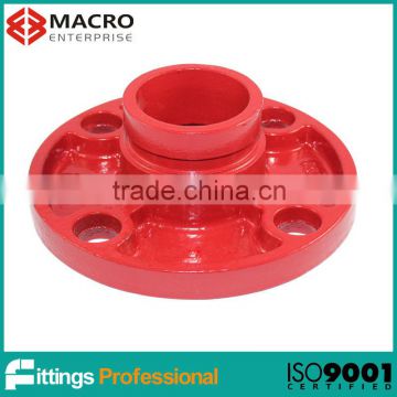 Grooved fittings flange adaptor ASME class 150