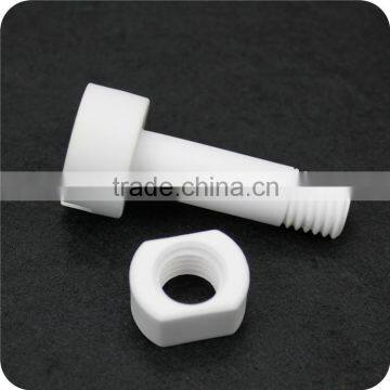 high temperature resistance 95 alo3 alumina ceramic screw nuts