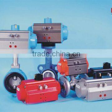 AT series pneumatic actuator forball valve/butterfly