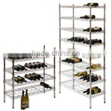 Chrome Wine Rack