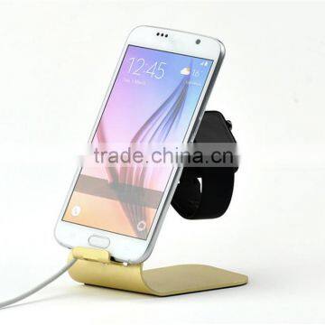 for Apple Watch Stand 2 in 1 Metal Charger Holder 3 Colors Option photo-3