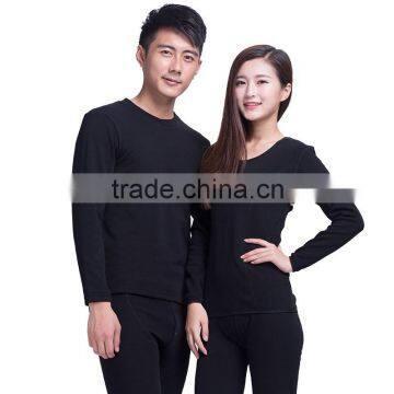 High quality underwear with cashmere long johns couple thermal underwear