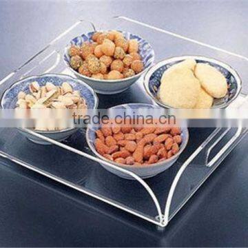 Custom Clear Lucite/Acrylic Serving Tray