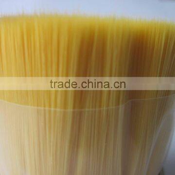 100% PBT Tapered Cosmetic Brush Filament makeup brush fiber brush hair