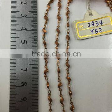 Popular decorative brass handmake chain.fashion decorative chain.Clothing chain, waist chain, bag chain, key chain