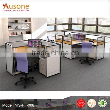 Hot sale!single seater office staff workstation office table partition