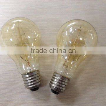 Edison lamp antique incandescent light bulb 25w brass base 230V A19