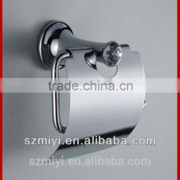 fashion design high quality toilet roll holder brass hanging toilet paper roll holder chrome finished paper holder