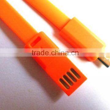 Factory Price Fashion Magnetic Double Sides USB Micro Cable photo-2