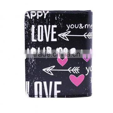 Guangzhou New Design Printed PU Wallets and Purses With Zipper/Wholesale Fashion Gift photo-2