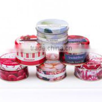 Candle Tins design with different shape attractive