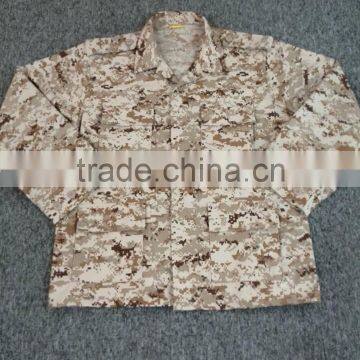 Degital desert camo army uniforms bdu clothing manufacturer