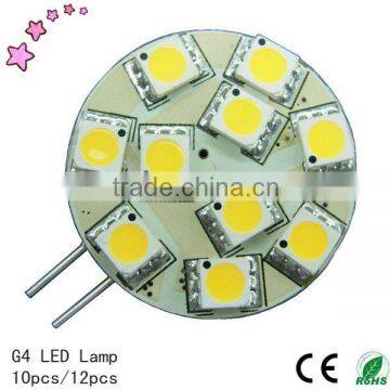 12V AC/DC 2W SMD5050 G4 LED Lamp, CE&RoHS