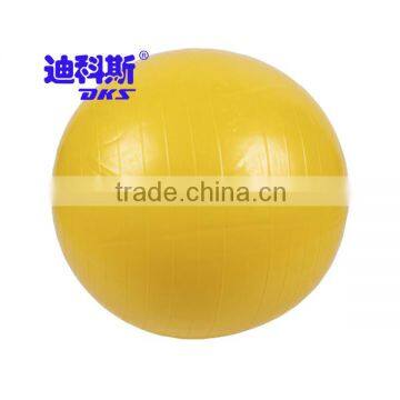 Durable Hot Sale Fitness Exercise Yoga Ball Yellow Colored