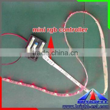 ShenZhen Factory Storefront Led Lights RGB 5050/3528 5v/3.7V Led Strip Light With RF Controller