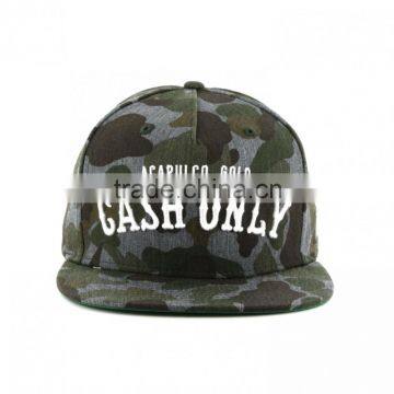 High Quality Embroidered Custom Military Baseball Cap/Army Baseball Cap/Camo Cap