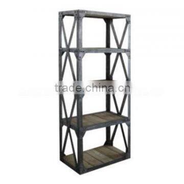 Industrial style Furniture wholesale modern industrial bookshelf