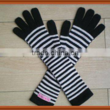 Hot sale knitting winter cashmere glove