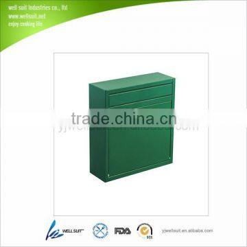 High quality wall mounted mailbox and newspaper holder