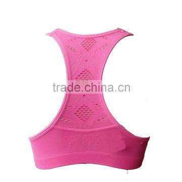 Seamless Breathable Mesh Yoga Vest Bra Women photo-3