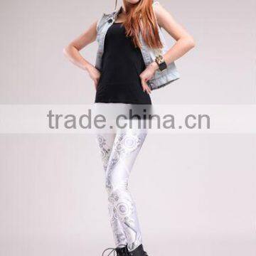 Hot Sale Fashion Digital Printed Fabric Sexy Tight Legging