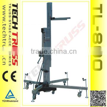 TL-800 Max loading 300kg Lifting Tower , Truss Lifting tower , Speaker lifting tower