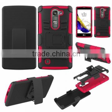 Letest design heavy duty case belt clip case for LG G4 MINI G4 C