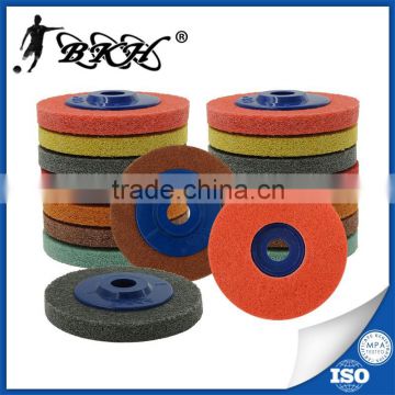 Nylon buffing discs for angle grinder wheel